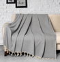 L'essentiel linge de maison Funda de Sofá 230 Gris Algodón 100% 170 x 230 cm